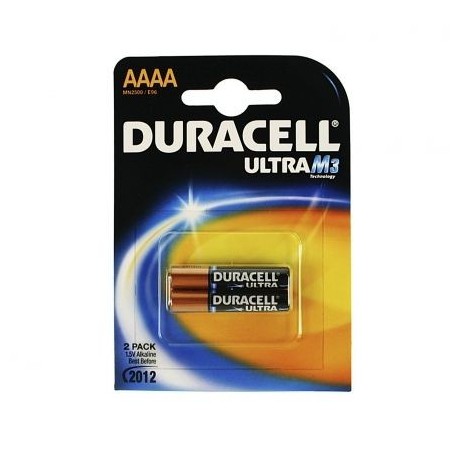 Pack de 2 Pilas AAAA Duracell Ultra MX2500 MX2500DURACELL