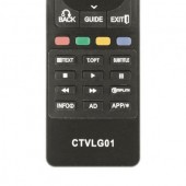 Comando para TV LG CTVLG01 compatível com TV LG 02ACCOEMCTVLG01LG COMPATIBLE