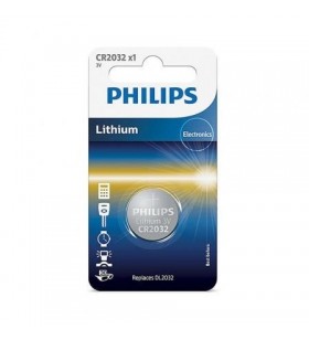 Bateria de célula tipo botão Philips CR2032 CR2032/01BPHILIPS