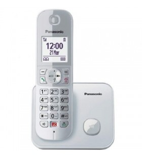 Teléfono inalámbrico panasonic kx-tg6851sp/ plata PANASONIC