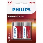 Pack de 2 Pilas C Philips LR14P2B LR14P2B/10PHILIPS