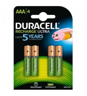 Pack de 4 Pilas AAA Duracell HR03 HR03-A