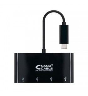 Hub USB 3.0 Tipo 10.16.4401-BKNANO CABLE