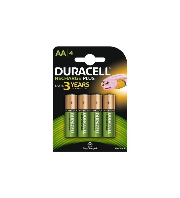 Pack de 4 Pilas AA Duracell HR6 HR6-BDURACELL
