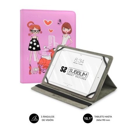 Funda Subblim Trendy Fashion Girls para Tablets de 10.1' SUB-CUT-4TC004SUBBLIM