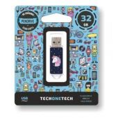 Pendrive 32GB Tech One Tech Unicornio Dream USB 2.0 TEC4012-32TECH ONE TECH