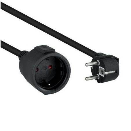 Cable Alargador de Corriente Nanocable 10.22.0610 10.22.0610-BKNANO CABLE