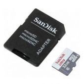 Tarjeta de Memoria SanDisk Ultra 32GB microSD HC con Adaptador SDSQUNR-032G-GN3MASANDISK