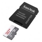 Tarjeta de Memoria SanDisk Ultra 128GB microSD XC con Adaptador SDSQUNR-128G-GN3MASANDISK