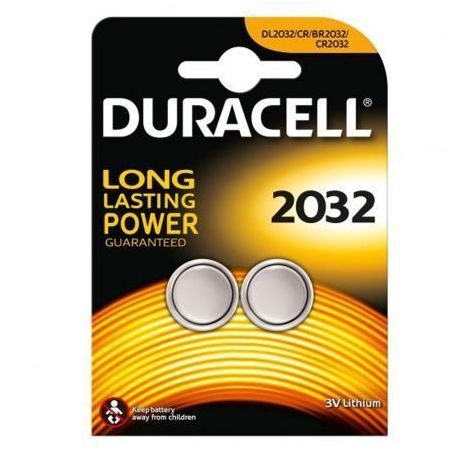 Pack de 2 Pilas de Botón Duracell DL2032 DL2032B2DURACELL