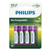 Pack de 4 Pilas AA Philips R6B4A130 R6B4A130/10PHILIPS
