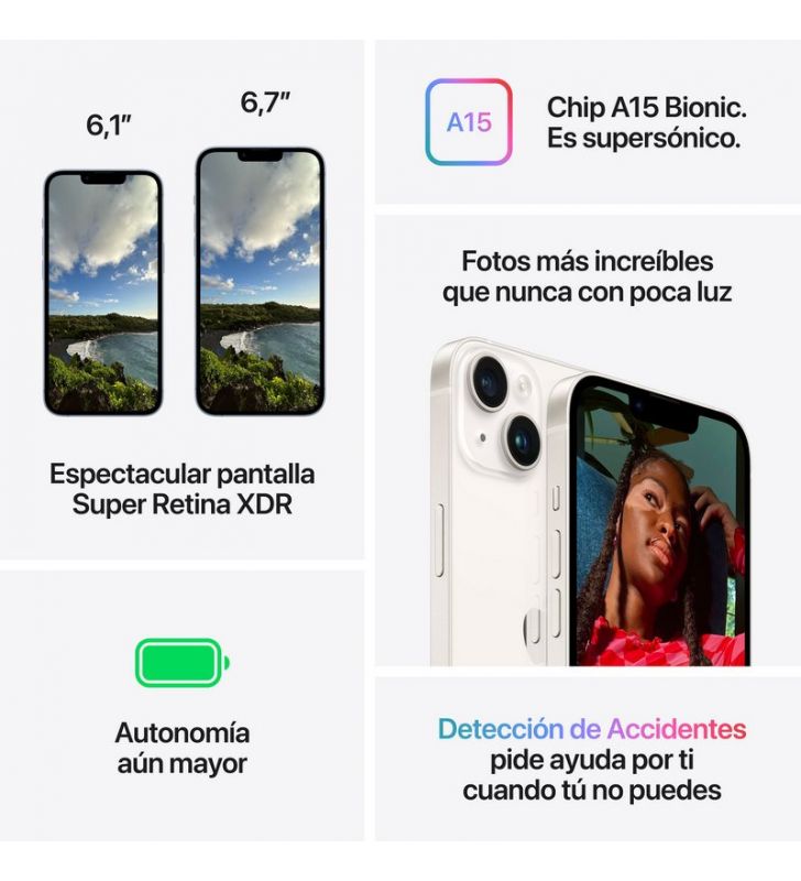 Smartphone Apple iPhone 14 Plus 512GB MQ5E3QL/AAPPLE