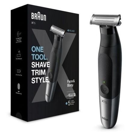 Barbeador Braun Series S3 Shave Style 3000BT / com bateria / 6 acessórios