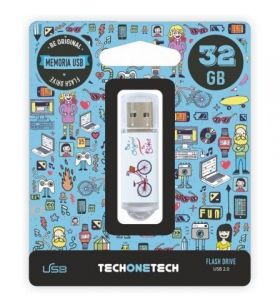 Pendrive 32GB Tech One Tech Be Bike USB 2.0 TEC4005-32TECH ONE TECH