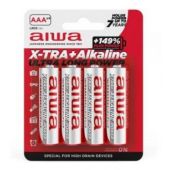 Pack de 4 Pilas AAA Aiwa X AB-AAALR03/4AIWA