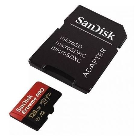 Tarjeta de Memoria SanDisk Extreme Pro 128GB microSD XC UHS SDSQXCD-128G-GN6MASANDISK