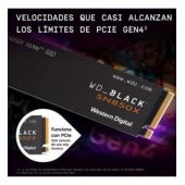 Disco SSD Western Digital WD Black SN850X 4TB WDS400T2X0EWESTERN DIGITAL