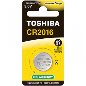 Pilas de Botón Toshiba CR2016 CP-1C/ 3V CR2016 CP-1CTOSHIBA