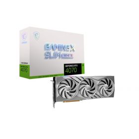 MSI GeForce RTX 4070 GAMING X SLIM White Edition 4070GAMXSLIMWHITE12GMSI