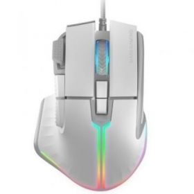 Mouse gaming mars gaming mm-xt/ up to 12800dpi/ white