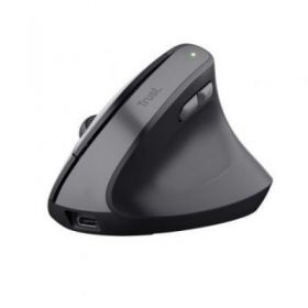Ergonomic wireless mouse trust tm-270/ rechargeable battery/ up to 2400 dpi