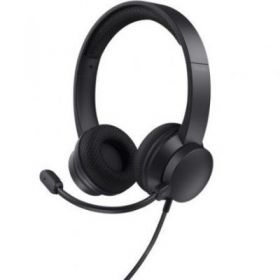 Headphones trust hs-260/ with microphone/ usb/ black