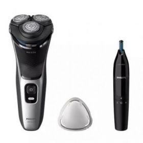 Shaver philips shaver series 3000 s3143/02/ with battery / 2 accessories