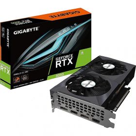 Graphics card GIGABYTE NVIDIA GeForce RTX 3050 6 GB is also available